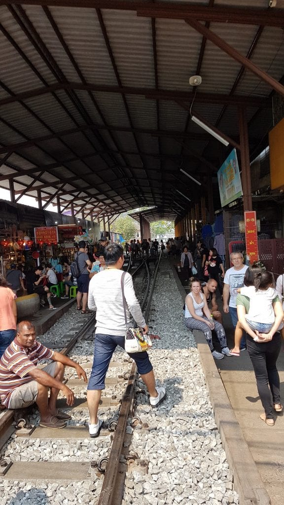 Mae Klong, visitando el Mercado del Tren
