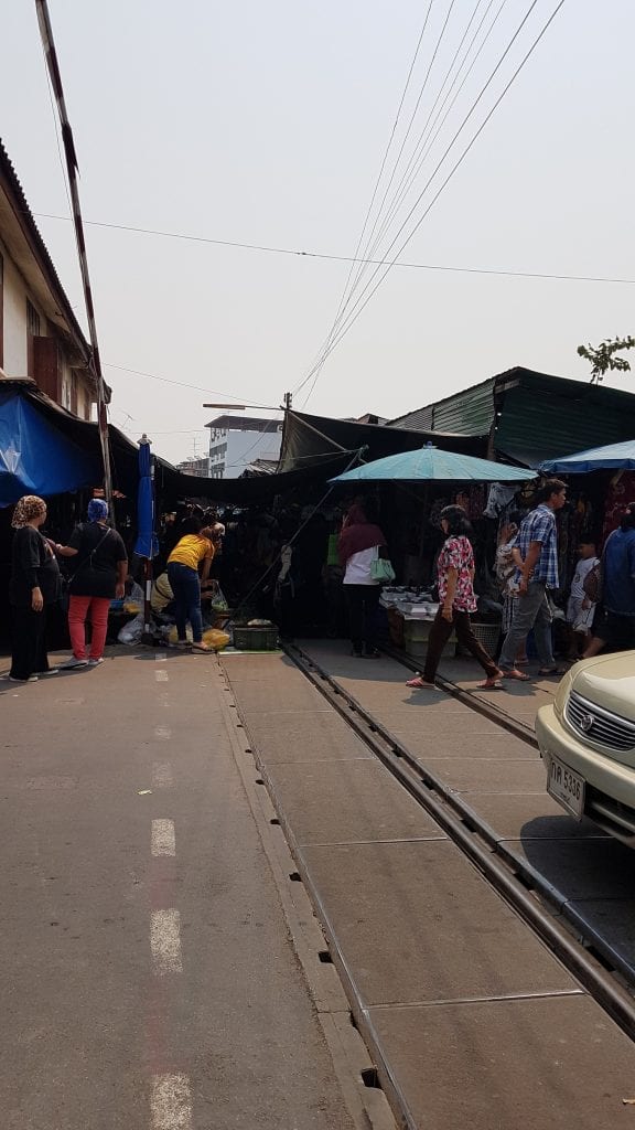 Mae Klong, visitando el Mercado del Tren
