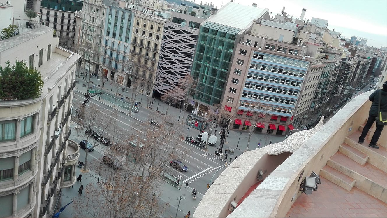 Passeig de Gràcia (El Paseo de Gracia en Barcelona)
