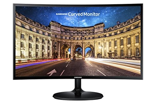 Samsung LC24F390FHLXZX - Monitor Curvo, Negro (Black High Glossy), 23.5”