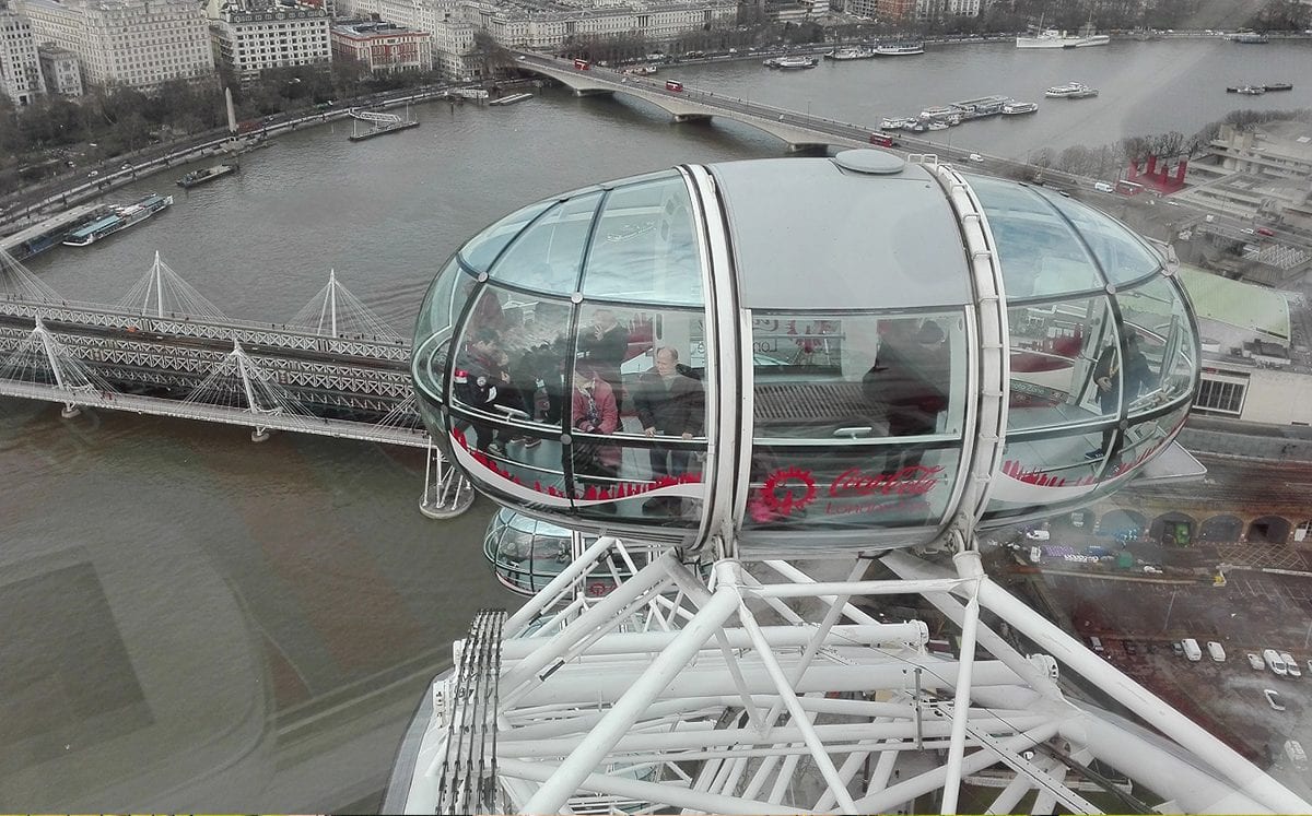 The London Eye… Londres desde las alturas