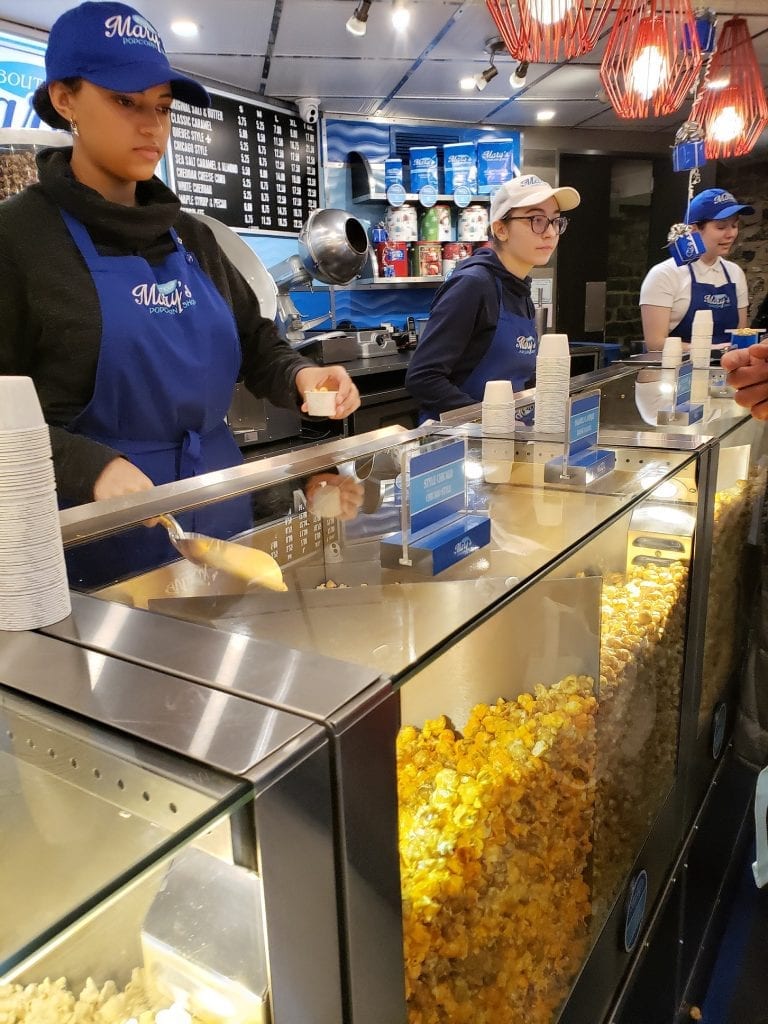 Boutique Mary’s Popcorn Shop… palomitas

