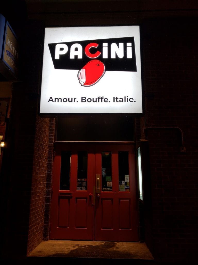 Pacini… más allá de un buen restaurante italiano 