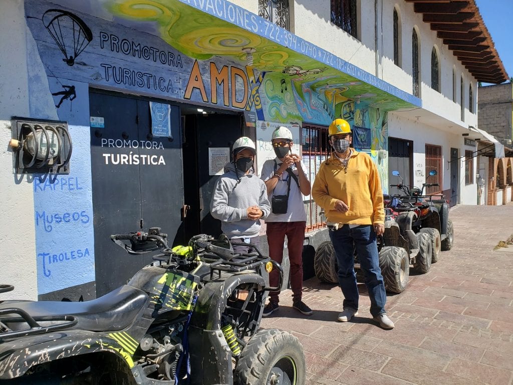 Deporte de aventura en Malinalco… adrenalina pura 