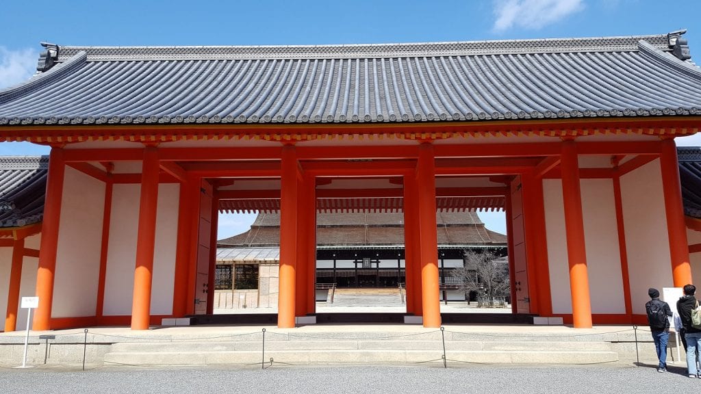 Palacio Imperial de Kioto… elegancia e historia 

