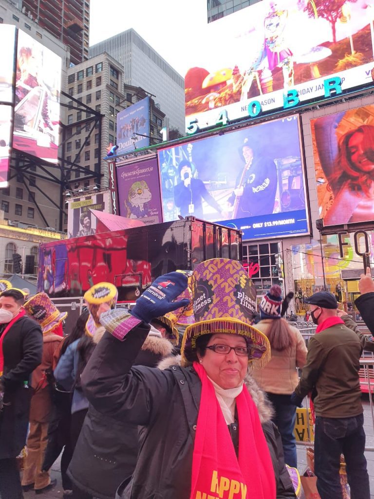 Año Nuevo en el Times Square... en una nueva realidad 