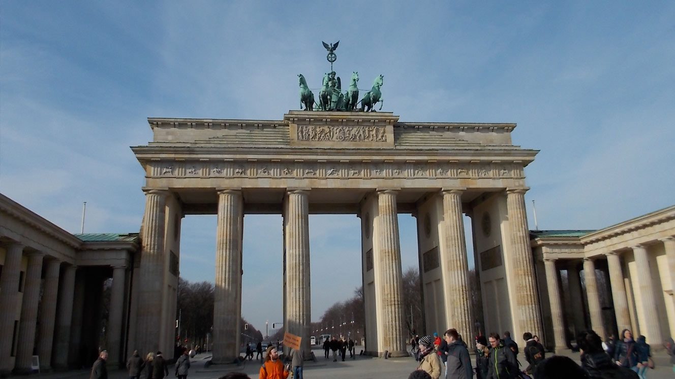 La Puerta de Brandeburgo… antigua puerta de entrada a Berlín