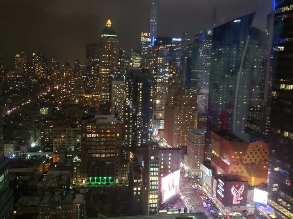 Año Nuevo en el Times Square... en una nueva realidad