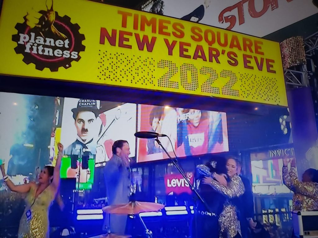 Año Nuevo en el Times Square... en una nueva realidad