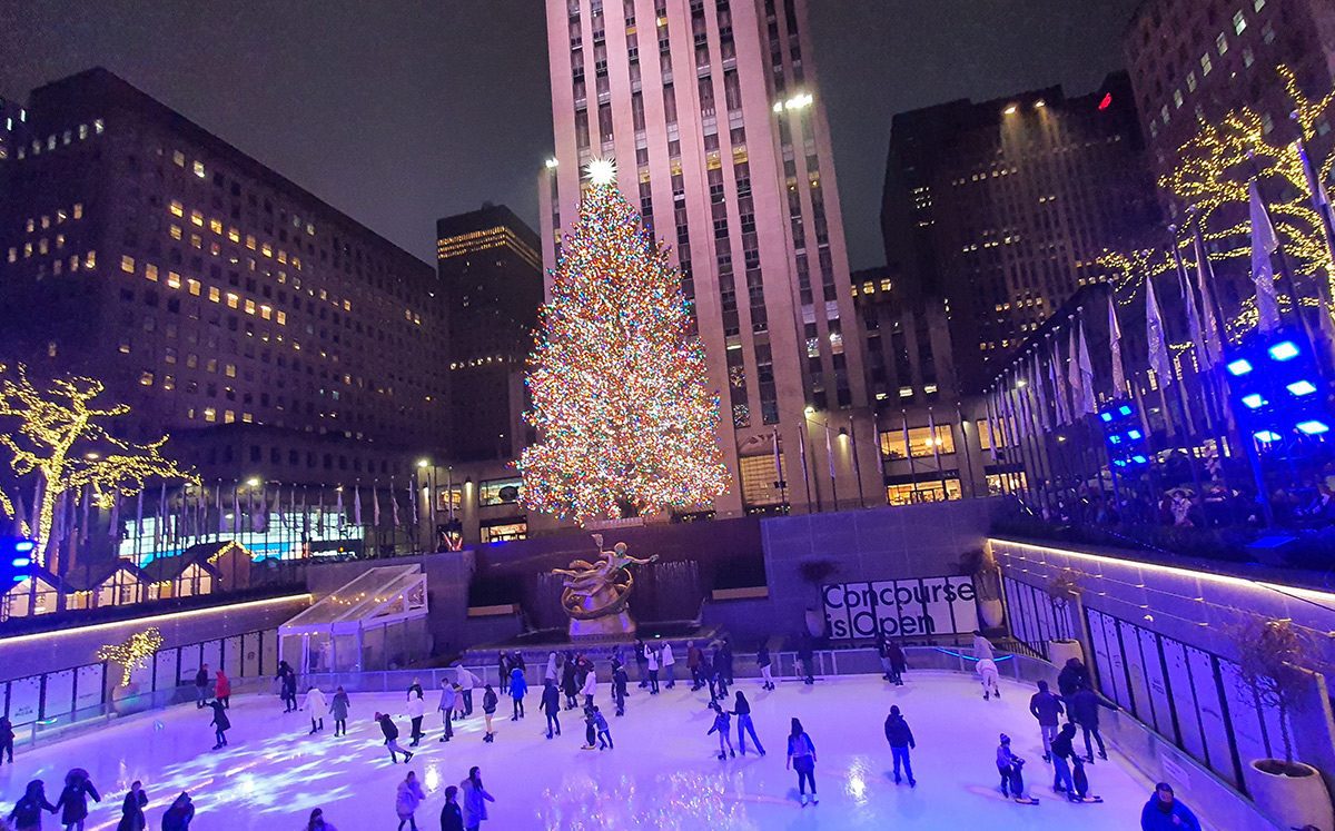 Rockefeller Center… y su famoso árbol de navidad