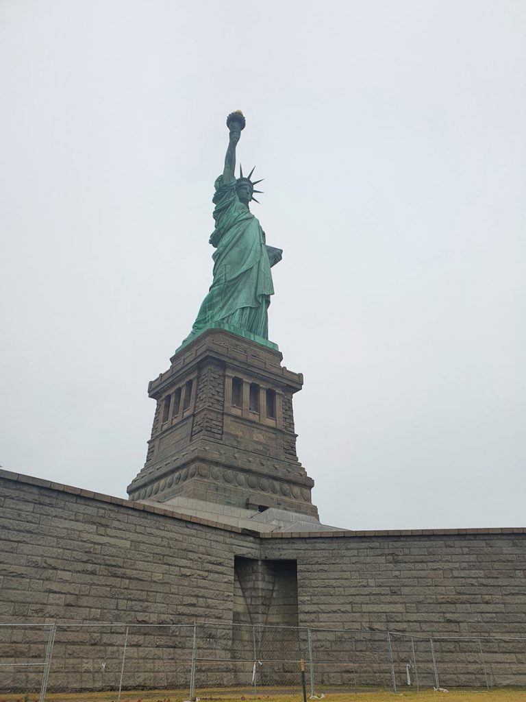 Estatua de la Libertad… símbolo de igualdad, libertad y derechos humanos
