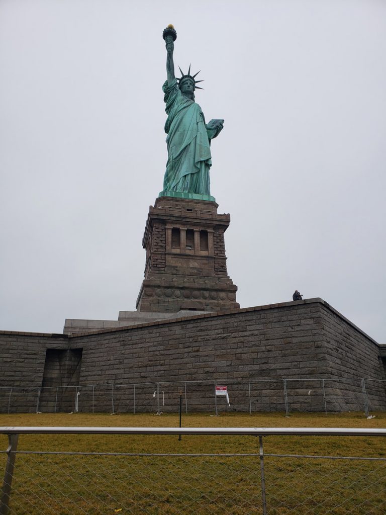 Estatua de la Libertad… símbolo de igualdad, libertad y derechos humanos

