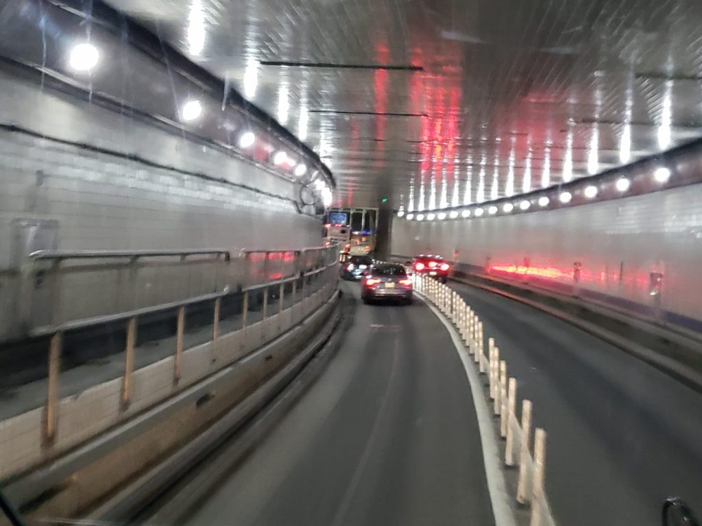 Túnel de Manhattan… el famoso túnel del Río Hudson