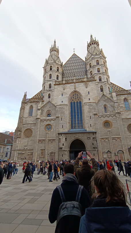 La Catedral de San Estéban… La Catedral de Viena