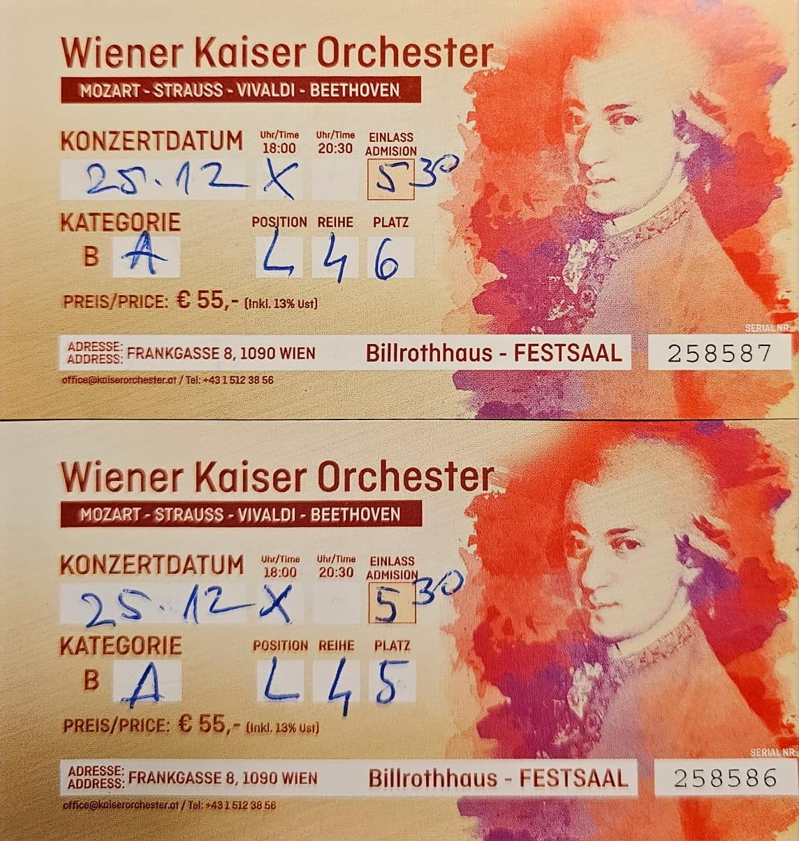 Mozart para Viena… Viena para Mozart