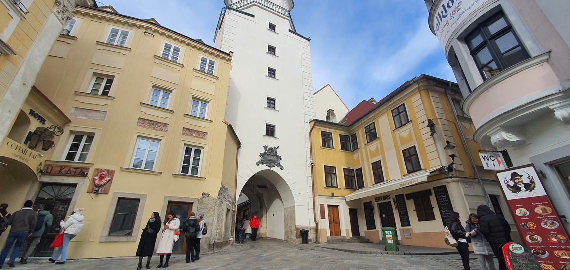 Puerta de San Miguel… la entrada principal a Bratislava