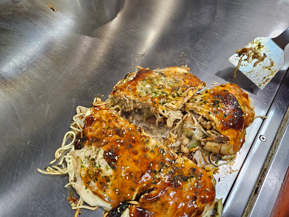 Okonomiyaki… la pizza japonesa
