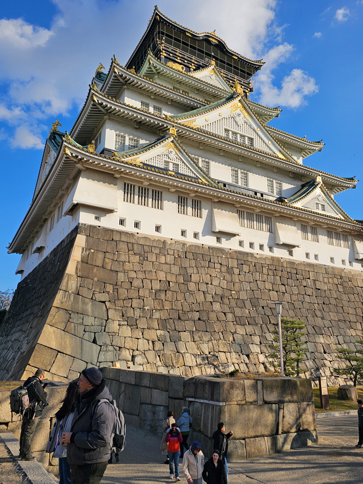 El Castillo de Osaka… arquitectura en todo su esplendor