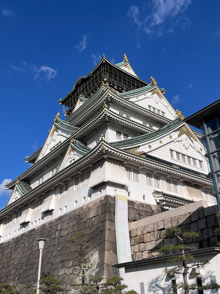 El Castillo de Osaka… arquitectura en todo su esplendor
