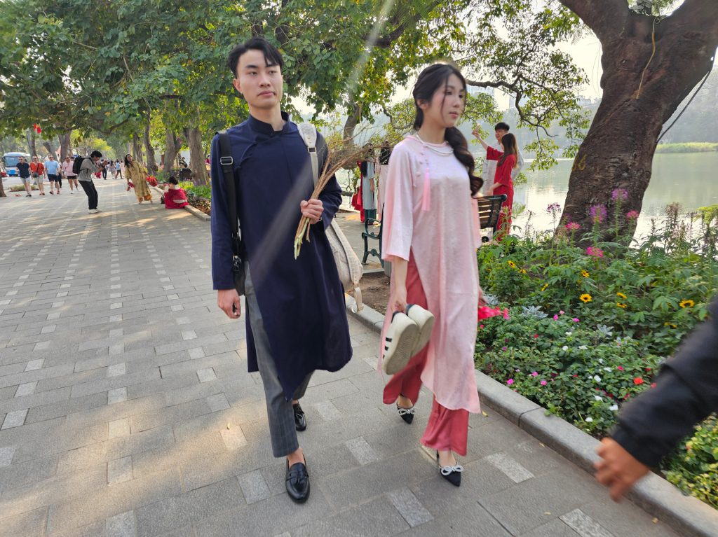 Traje vietnamita… Símbolismo auténtico