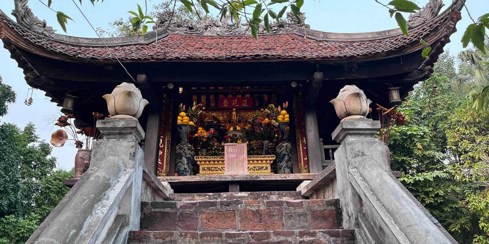 Chua Mot Cot… La Pagoda del Pilar Único