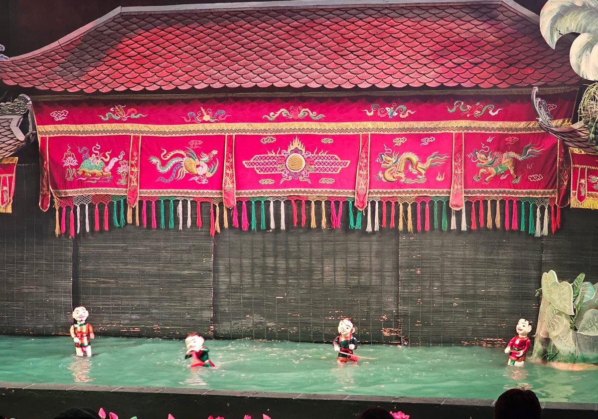 Teatro de Marionetas del Agua… larga tradición vietnamita