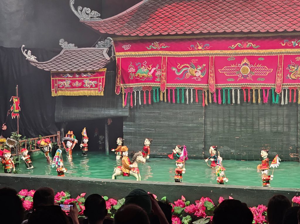 Teatro de Marionetas del Agua… larga tradición vietnamita