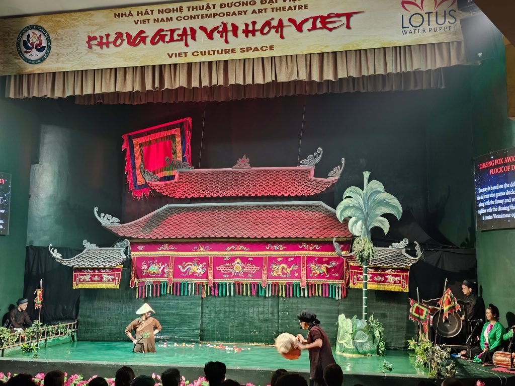 Teatro de Marionetas del Agua… larga tradición vietnamita