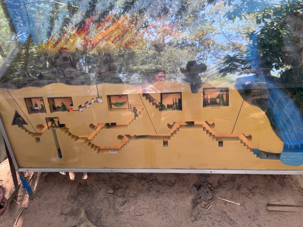 Túneles de Cu Chi… sin palabras por tanto dolor