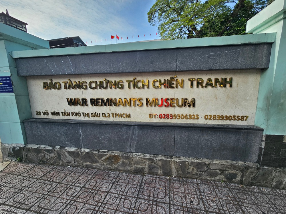 El Museo de los Vestigios de la Guerra… restos de una terrorífica guerra