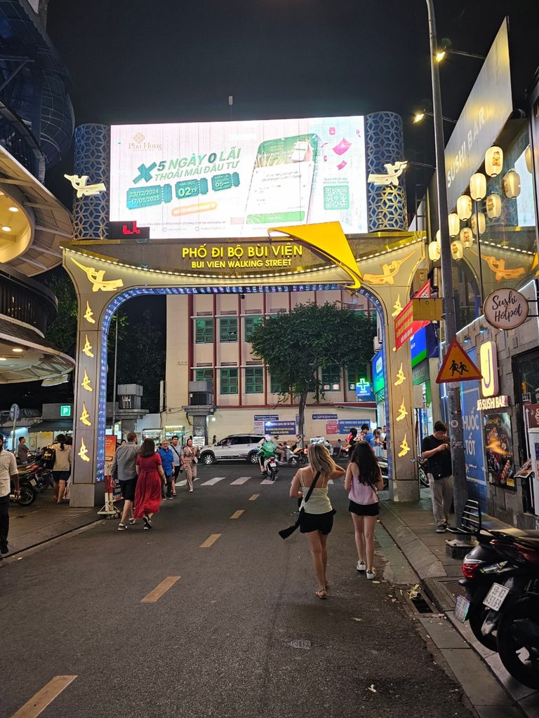Bui Vien Walking Street… la magia de la noche